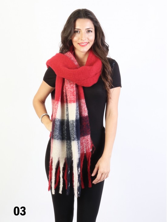 Solid Winter Heavy Scarf